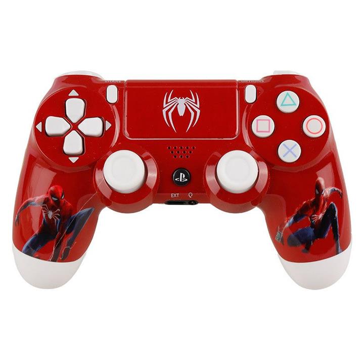دسته بی سیم SONY PlayStation 4 DualShock 4 High Copy طرح Spider Man